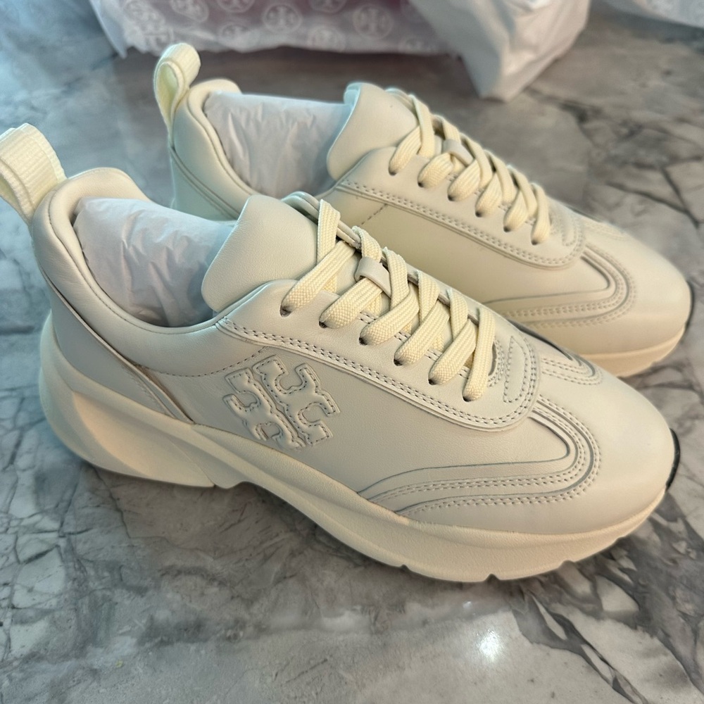 Tory burch good luck trainers shoes size 7 US/ 37 EU BRAND NEW never been worn